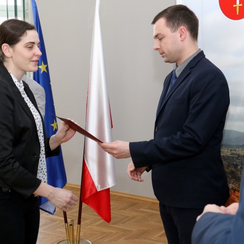 Wręczenie nagród i stypendiów uzdolnionej młodzieży